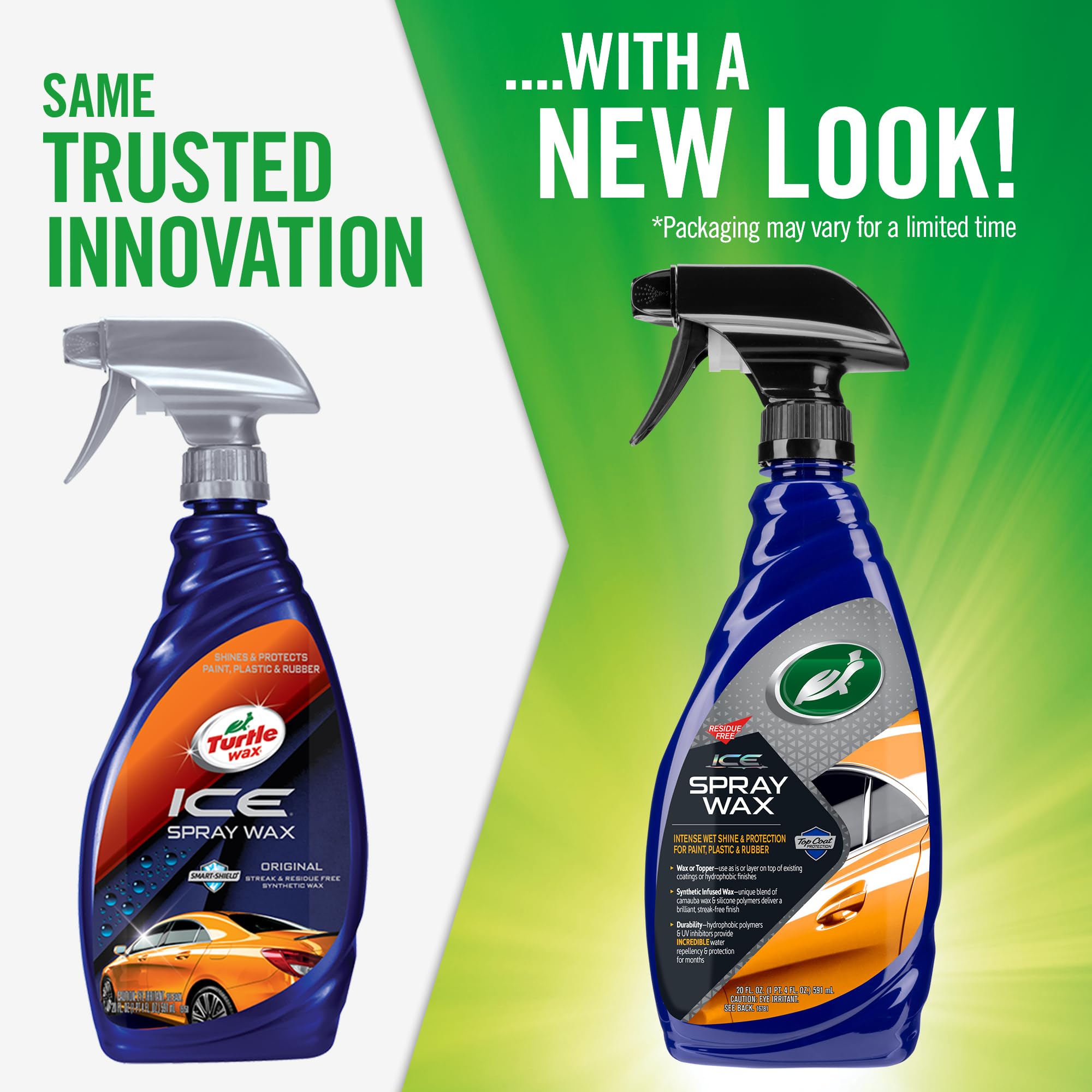 Amazon.com: Turtle Wax 53879 ICE Spray Wax, Ultimate High