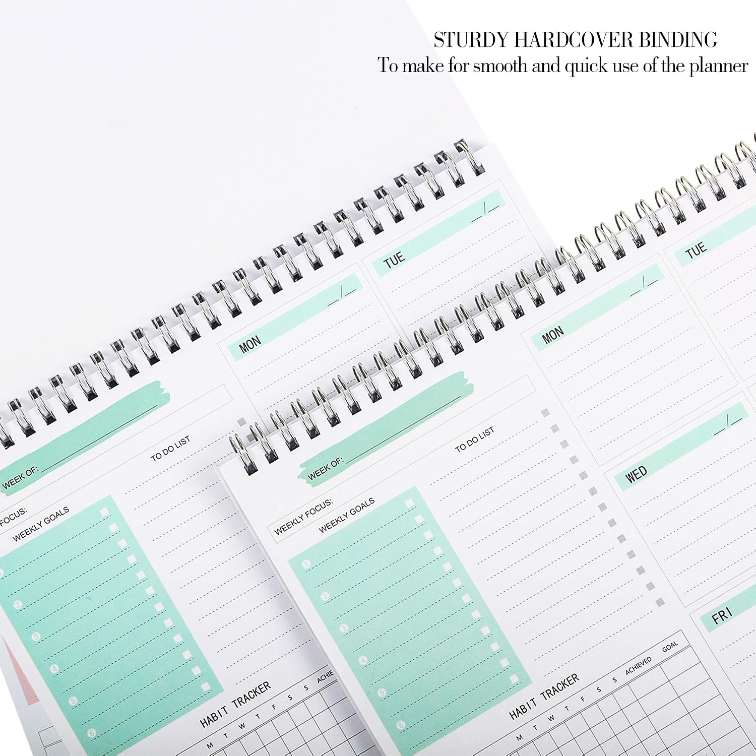 To Do List Pad Weekly – 2022 Desk Planner Notepad Undated 52 Sheets Rip ...