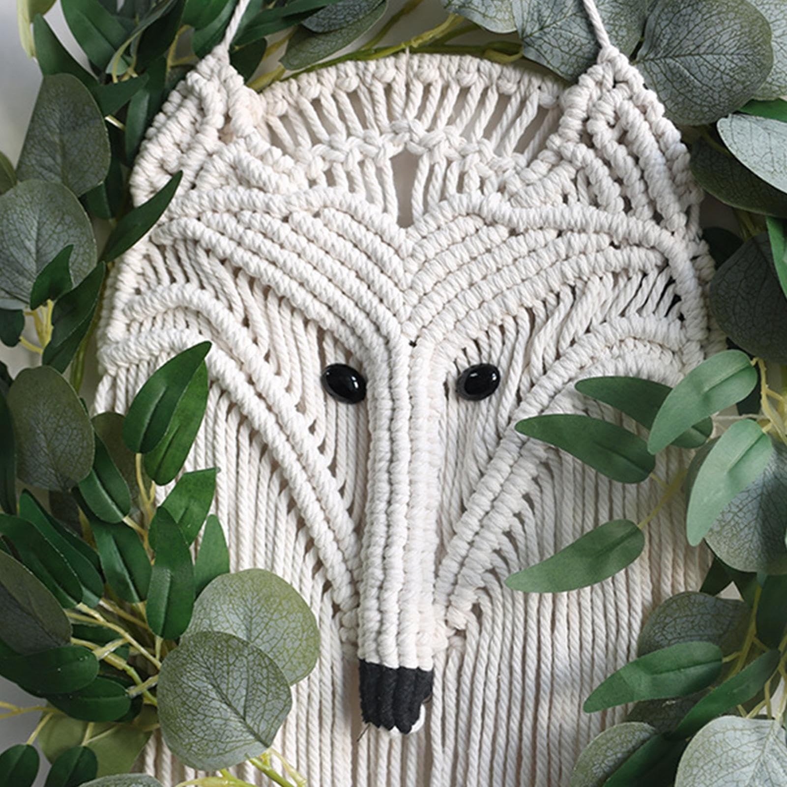 TYUKXJH Boho Macrame Wall Art Intrecciato Lungo Appartamento Casa