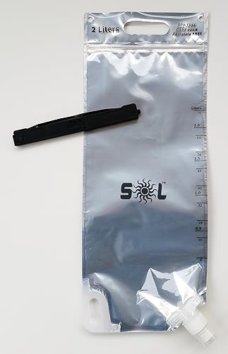 Miniatura 2 de SOL Water Backpacker Reservoir - Sistema de bolsa de vejiga de hidratación de 2 litros diseñado para desinfección solar de agua. Para mochileros,