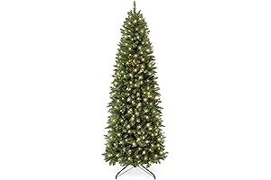 Best Choice Products 6ft Pre-Lit Pencil Christmas Tree: A Festive Addition to Your Holiday Décor