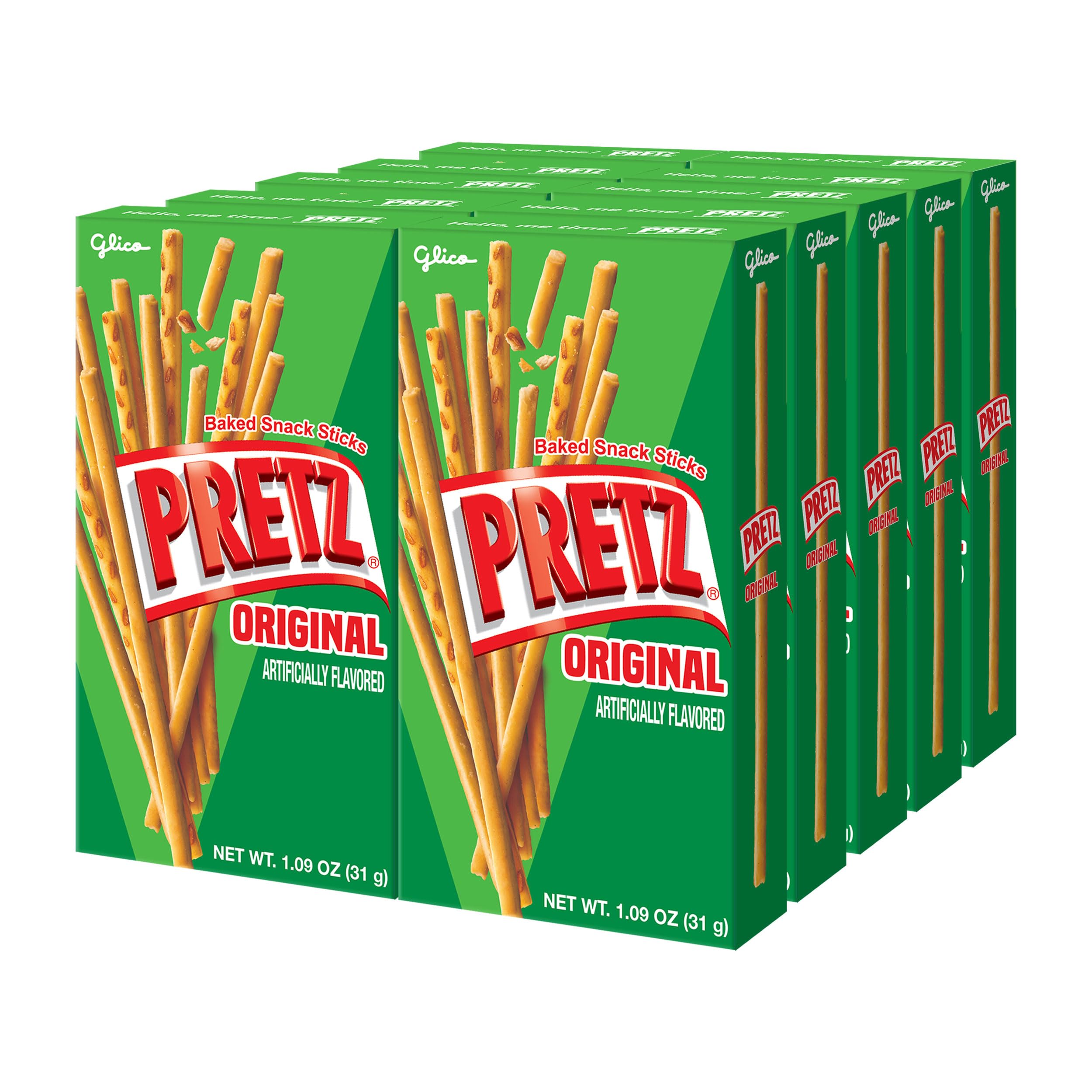 Biscuit Stick, Lightly Salted, 1.09 Ounce (Pack of 10)