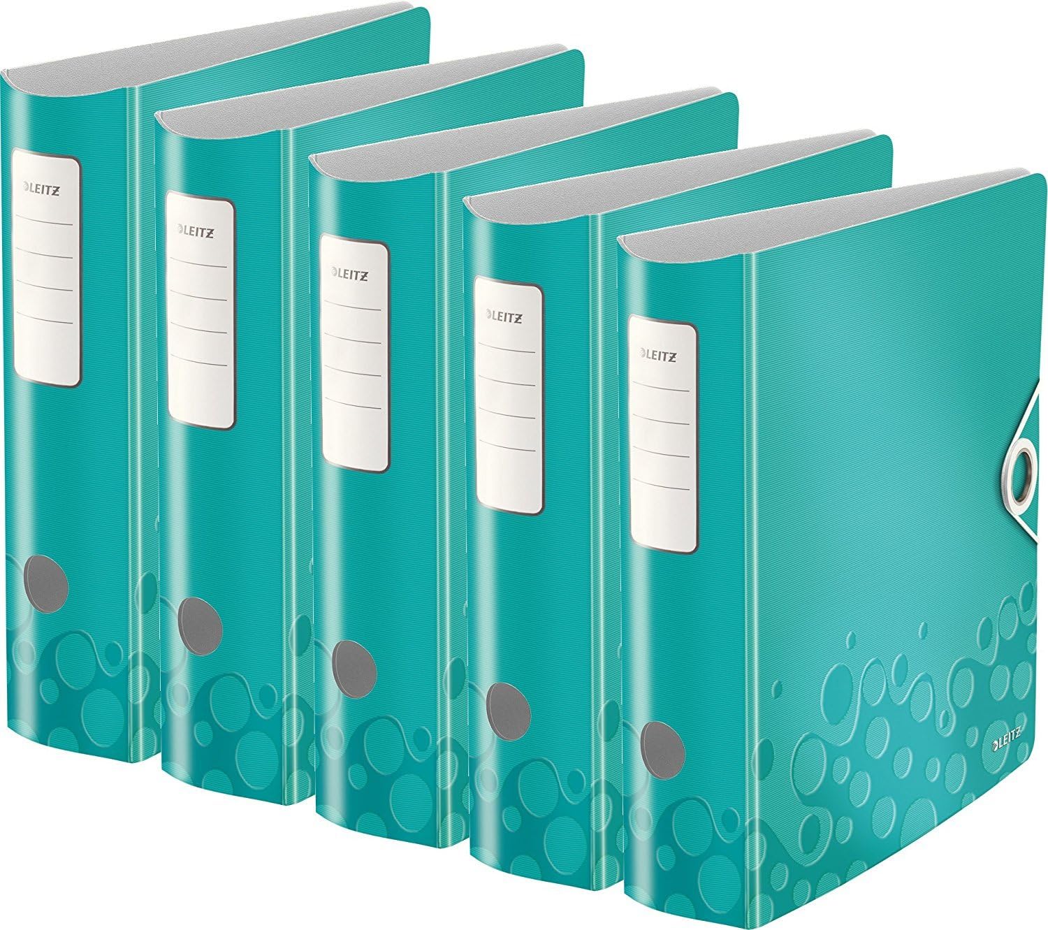 Leitz Multi-function folder 82 mm | 5er Pack Eisblau
