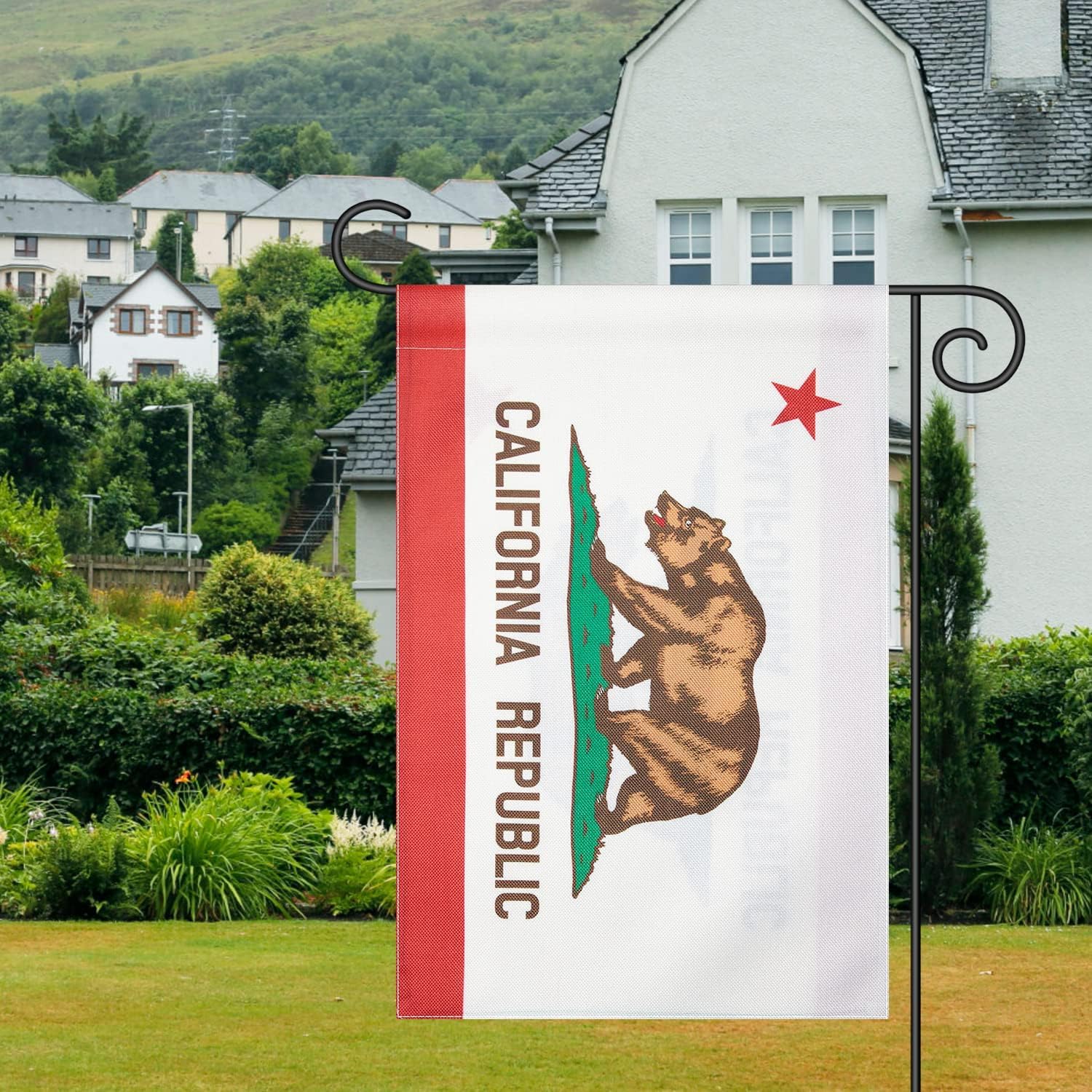 California State Garden Flag,Indoor Outdoor Decoration Flags,For Yard Outside 12 x 18 Inches,Double-Sided,DIY Celebration. - Image 6