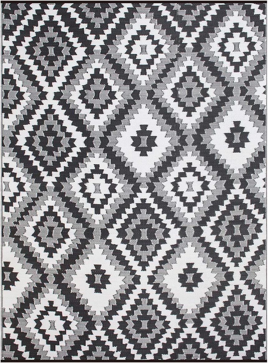 Onе-Dау Sаlе: Uр tо 70% оƒƒ SMM013 Reversible Indoor/Outdoor Plastic Rugs, Waterproof Protable Mat, Easy to Carry Outdoor Patio Mats-(Grey,8x10Ft)