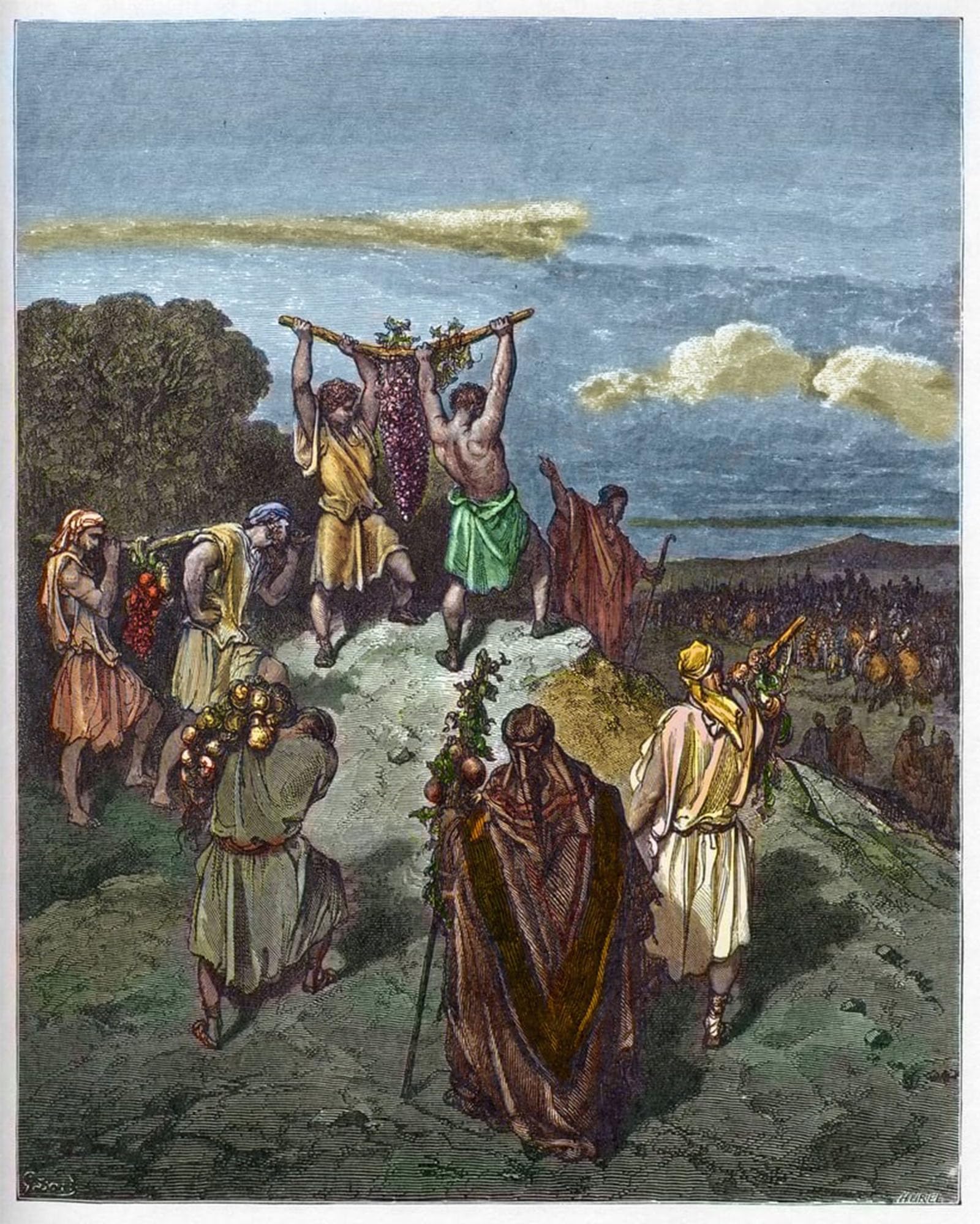 Artxlxxbn No Frame Famous Print Painting Colorful Art Print Return By Gustave Dore Canvas Art Decorations For Home Decor 60X90cm