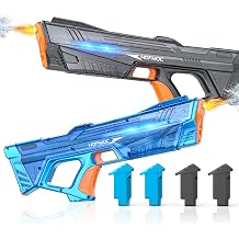 Electric Water Gun for Kids and Adults, 2 Pack, IPX6 Waterproof