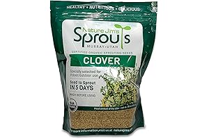 Nature Jim's Sprout Clover Seeds: The Ultimate Sandwich Booster!