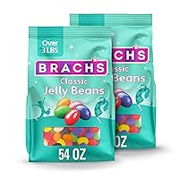 Vista 1 de Brach's Frijolitos de Goma Clásicos, Dulces, Sabores Surtidos, Bolsa a Granel, 54 oz (2 ct)