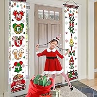 Vista 8 de Letrero decorativo para porche con texto en inglés "Hello Fall", suministros temáticos de otoño, diseño de ratón, calabaza, puerta, hoja, arce