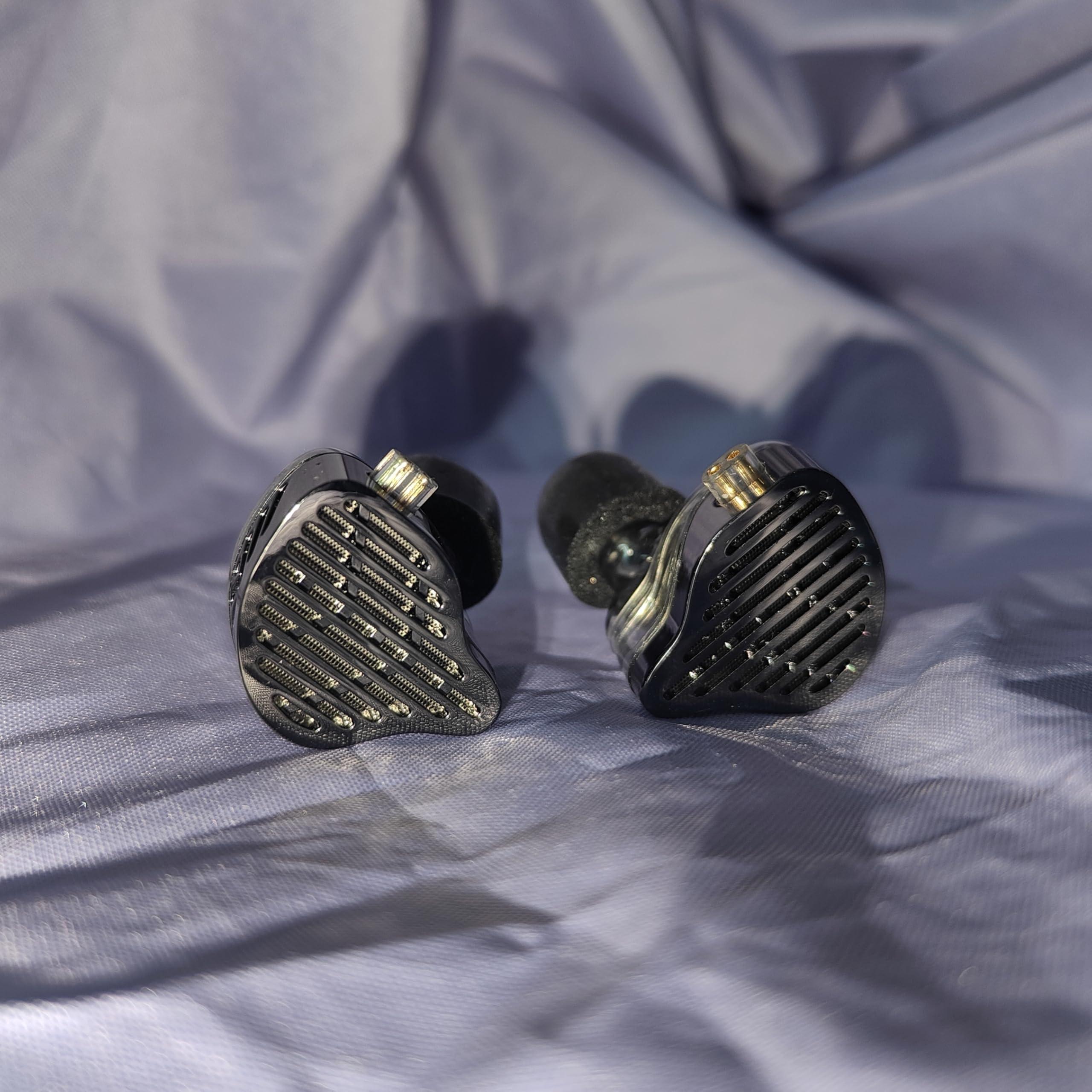 keephifi KZ x HBB PR2 auricolari da gaming in ear monitor,kz iem cuffie in ear con filo Array di magneti al rubidio 7+7 N52, cuffie in ear gaming con cancellazione del rumore IEM, 2 pin cavo