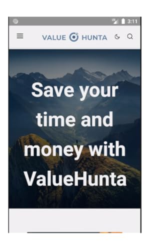 ValueHunta - A TimeSaver for The Intelligent Buyer
