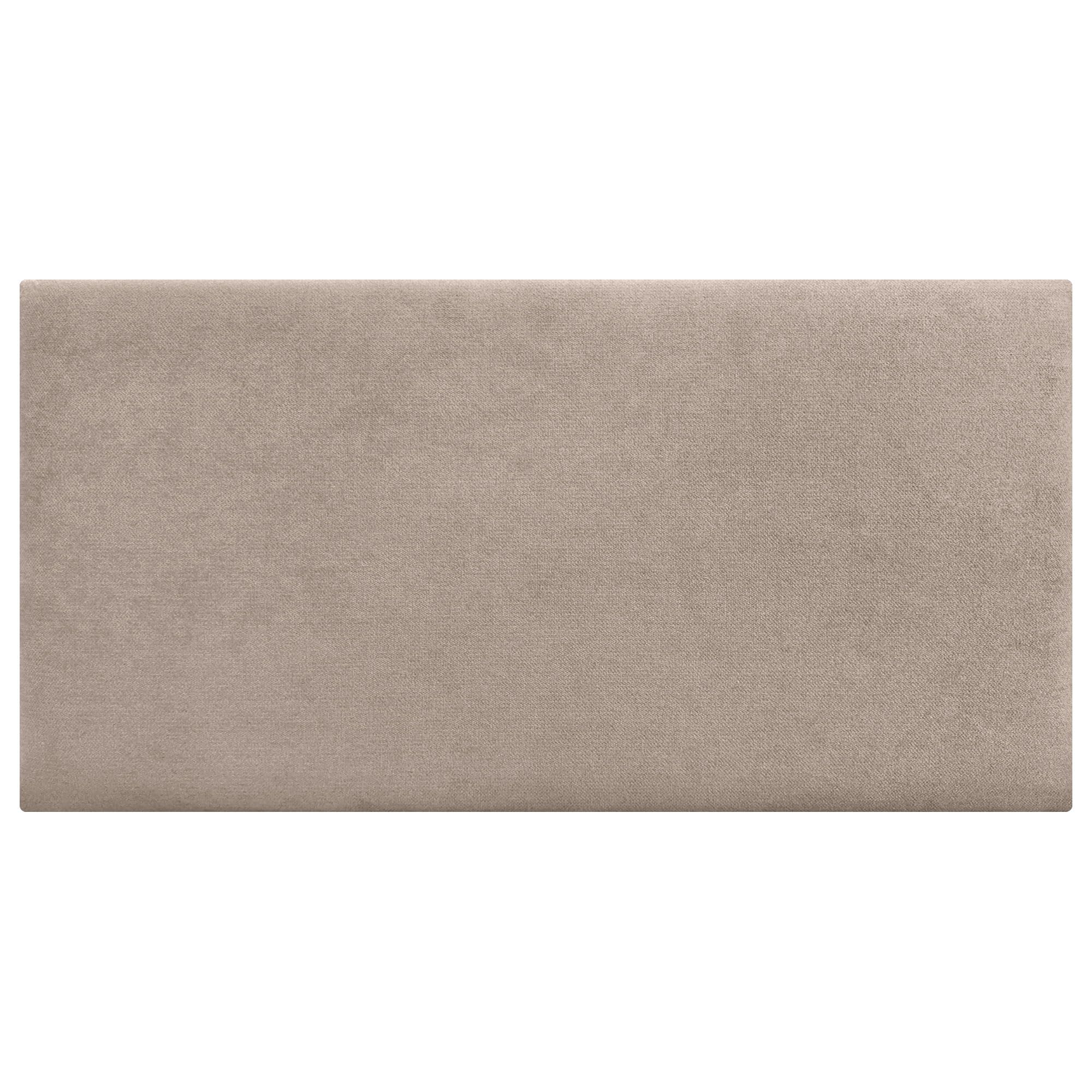DHOME Cabecero Tapizado Liso de Tela Aqualine Altura 70CM Grosor 4cm y 8cm para Pared Acústicos Cabeceros Cabezal Absorbentes Cama Dormitorio (Tela Beige, 150cm, Grosor 4cm)