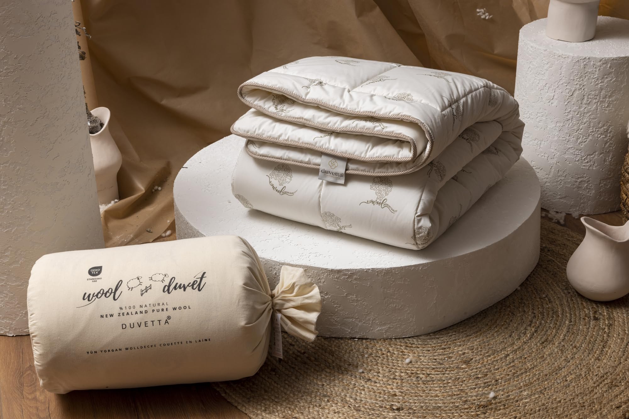 duvetta Wool Comforter New Zealand Merino King