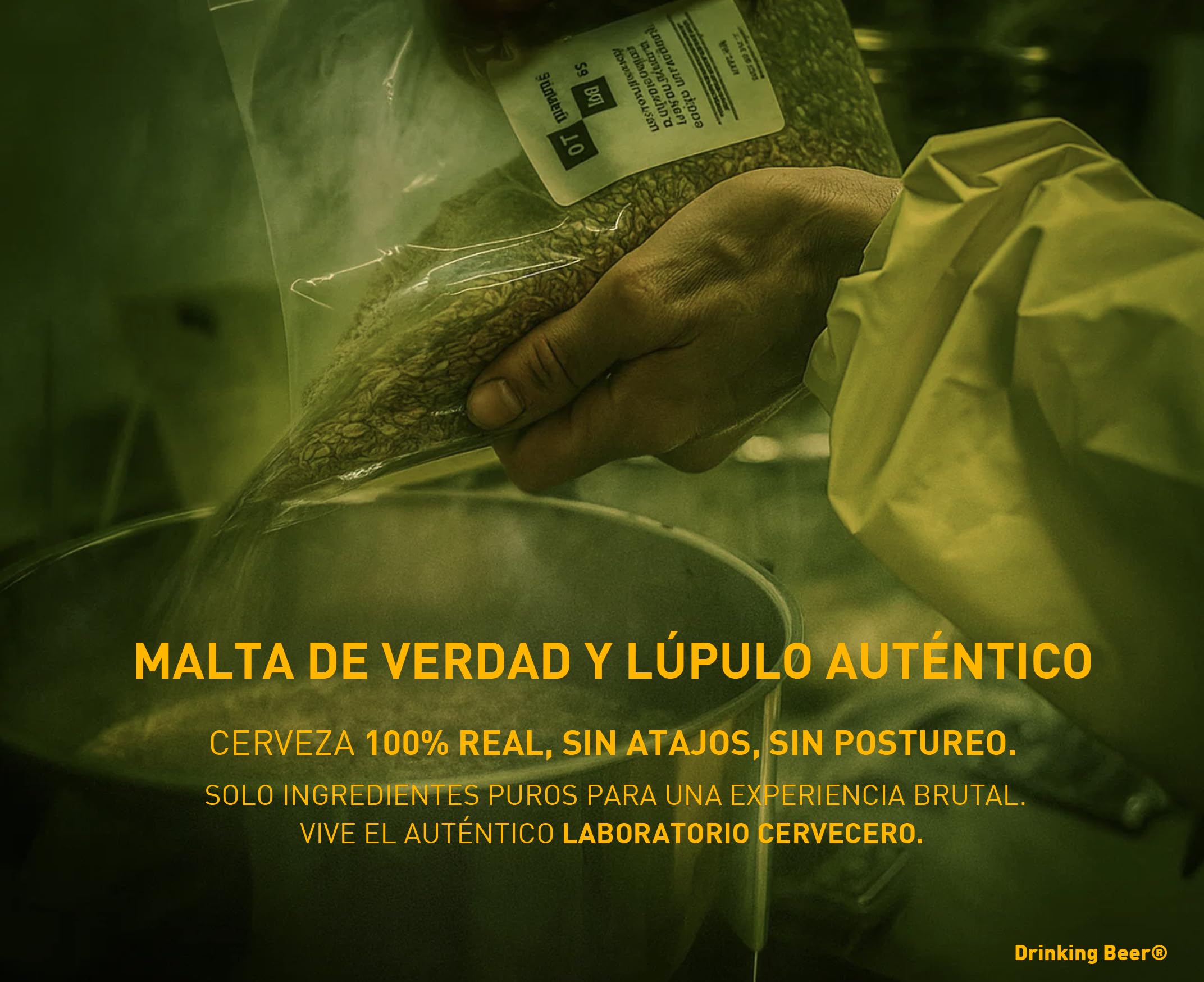 Kit de Cerveza Artesanal para Hacer en Casa – Experiencia de Elaboración de Cerveza – Barril de 5 Litros – Idea de Regalo para Amantes de la Cerveza (Experiencia Completa – Elaboración paso a paso)