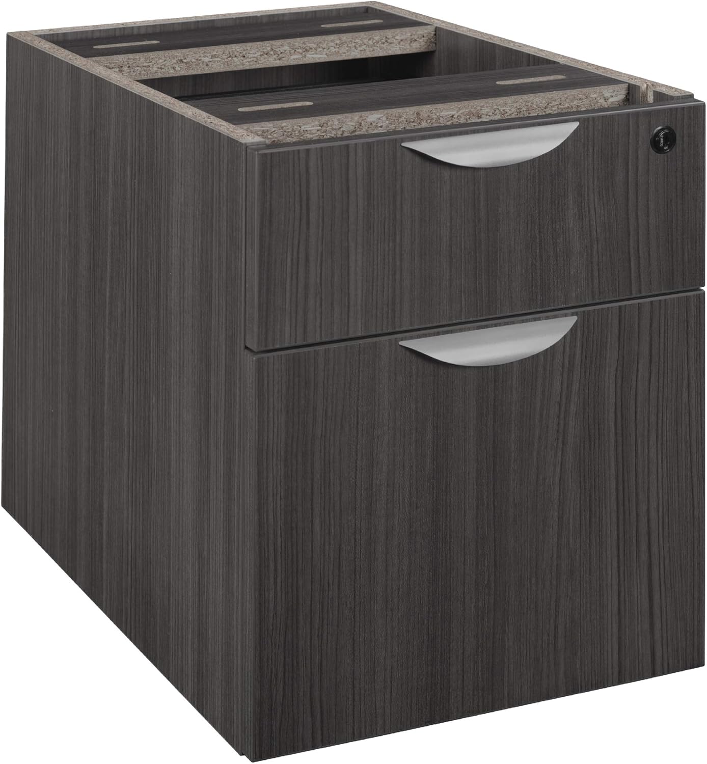 Regency Legacy Desk Pedestal File One Box Drawer, Ash Grey