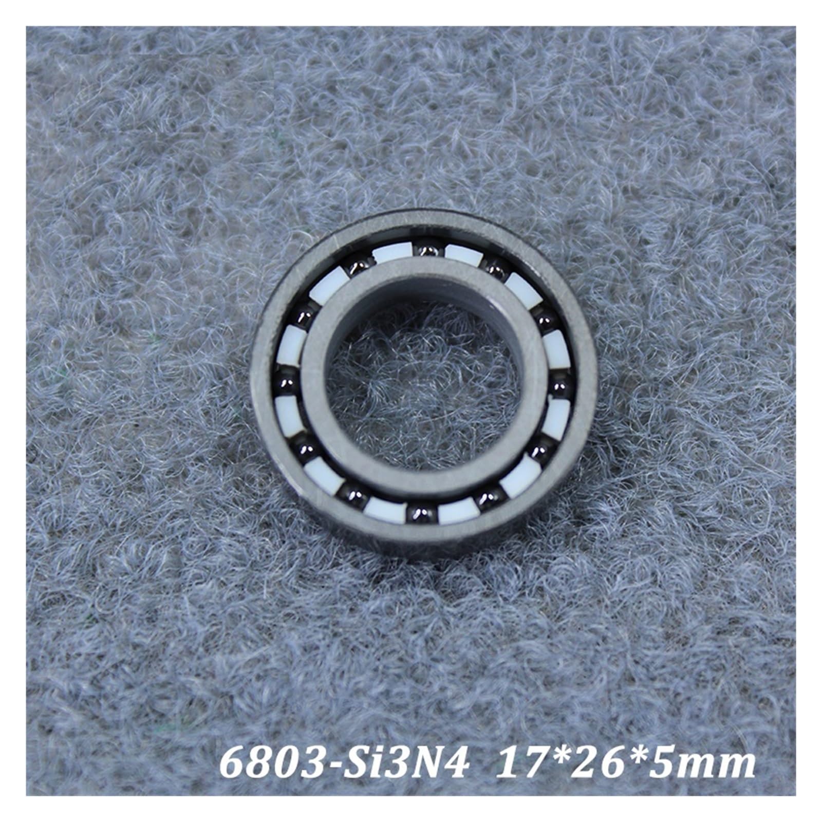 Amazon | YEJIANGHUA 6803 フルセラミックベアリング (1 個) 17*26*5