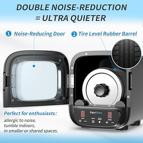 Miniatura 4 de K2 Elite Kit de vaso de roca con motor sin escobillas y reducción de ruido y grano de pulido (4 libras)