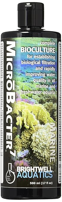 BRIGHTWELL AQUATICS Microbacter - 7 Bioculture Fresh & Marine 17oz 500ml