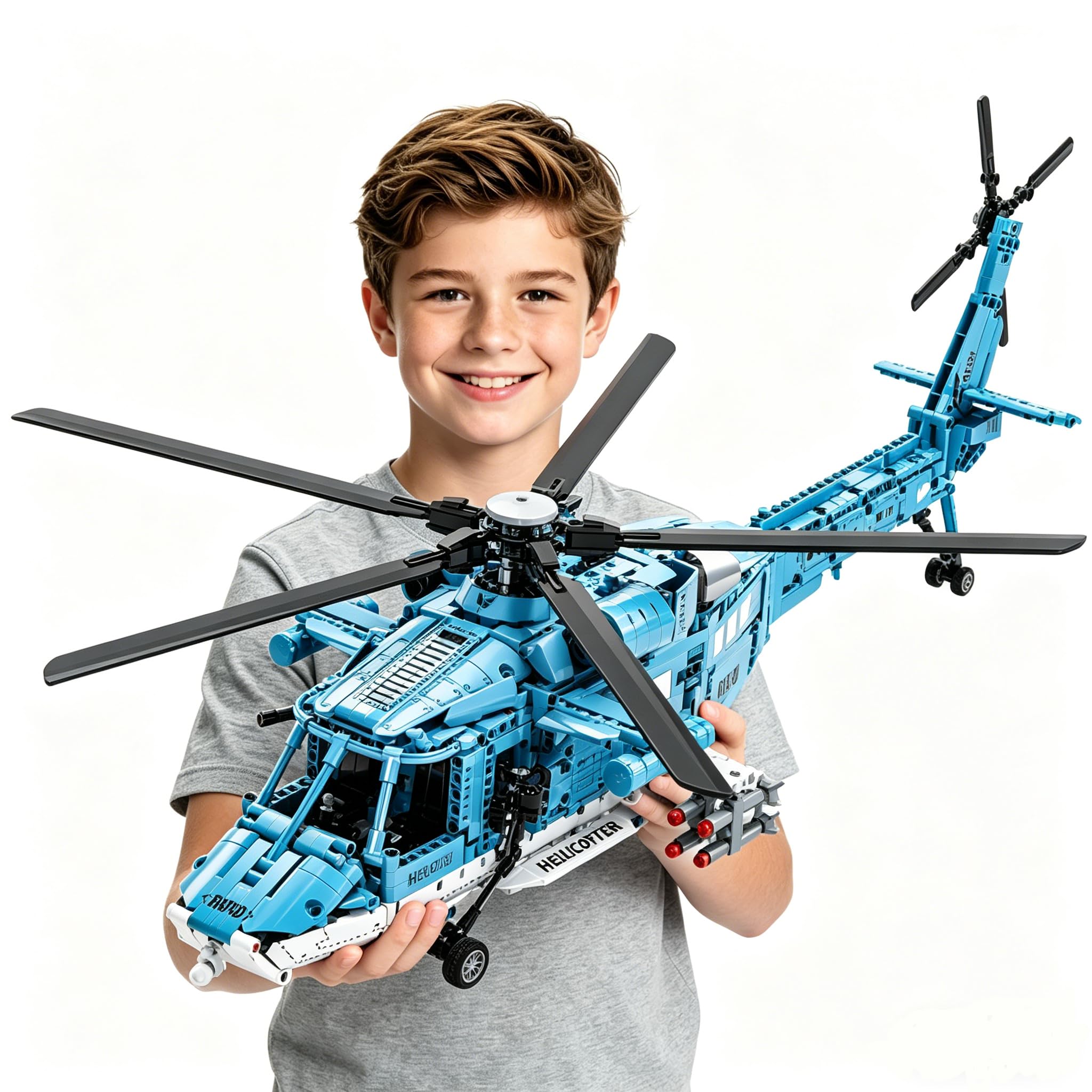 Amazon.com: Military Helicopter Building Blocks Set, 1521PCS Army
