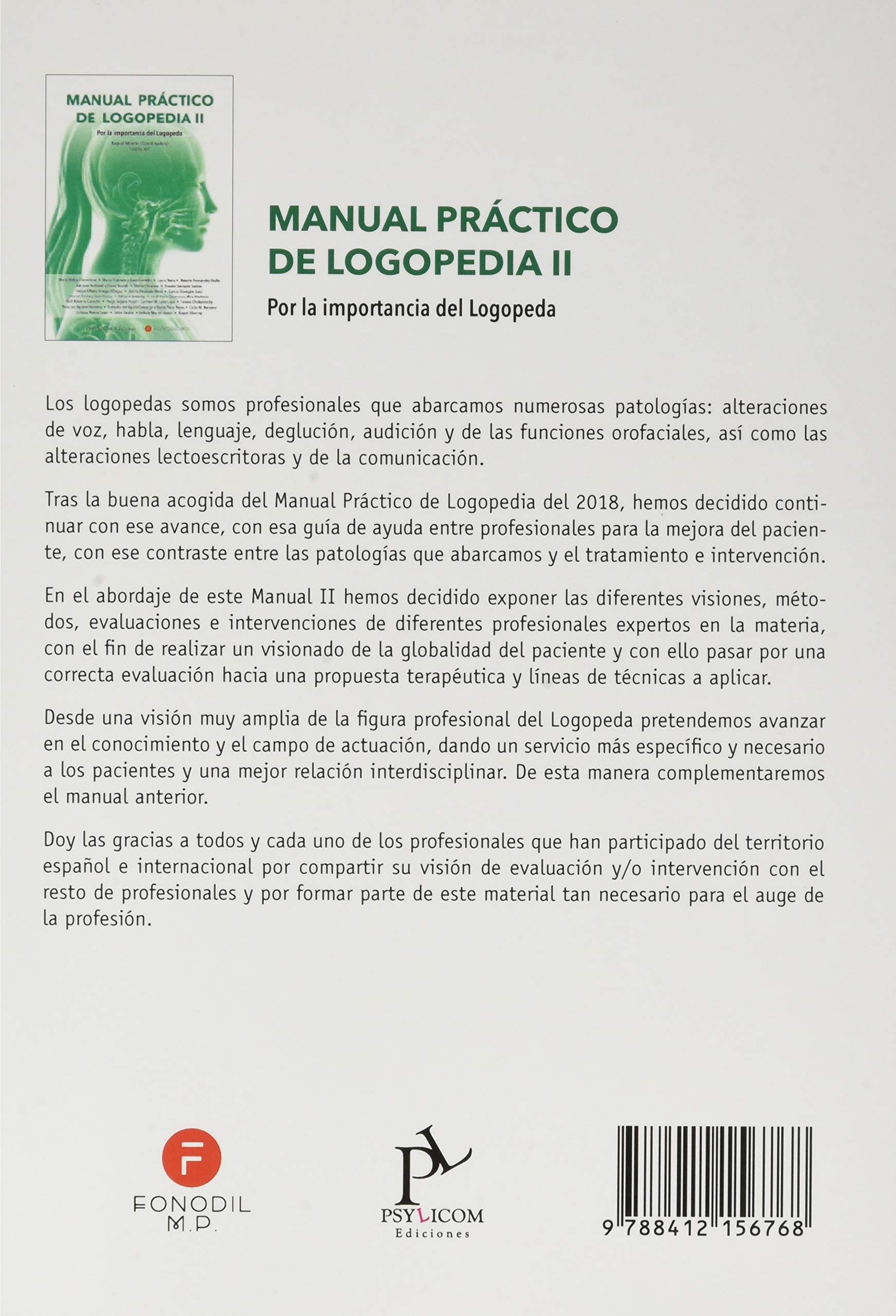 Manual práctico de logopedia ii
