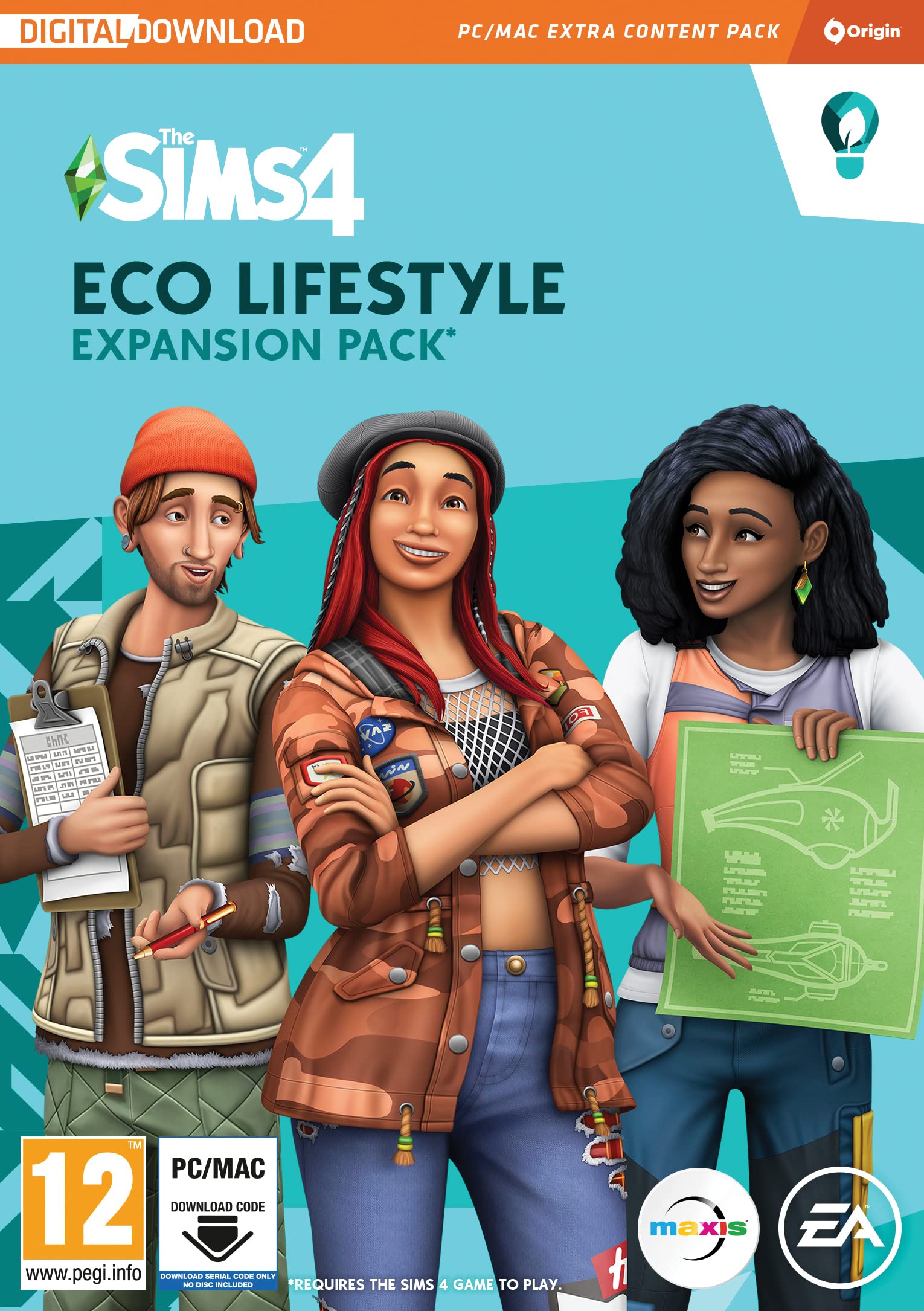 The Sims 4 Eco Lifestyle (EP9)| Expansion Pack | PC/Mac