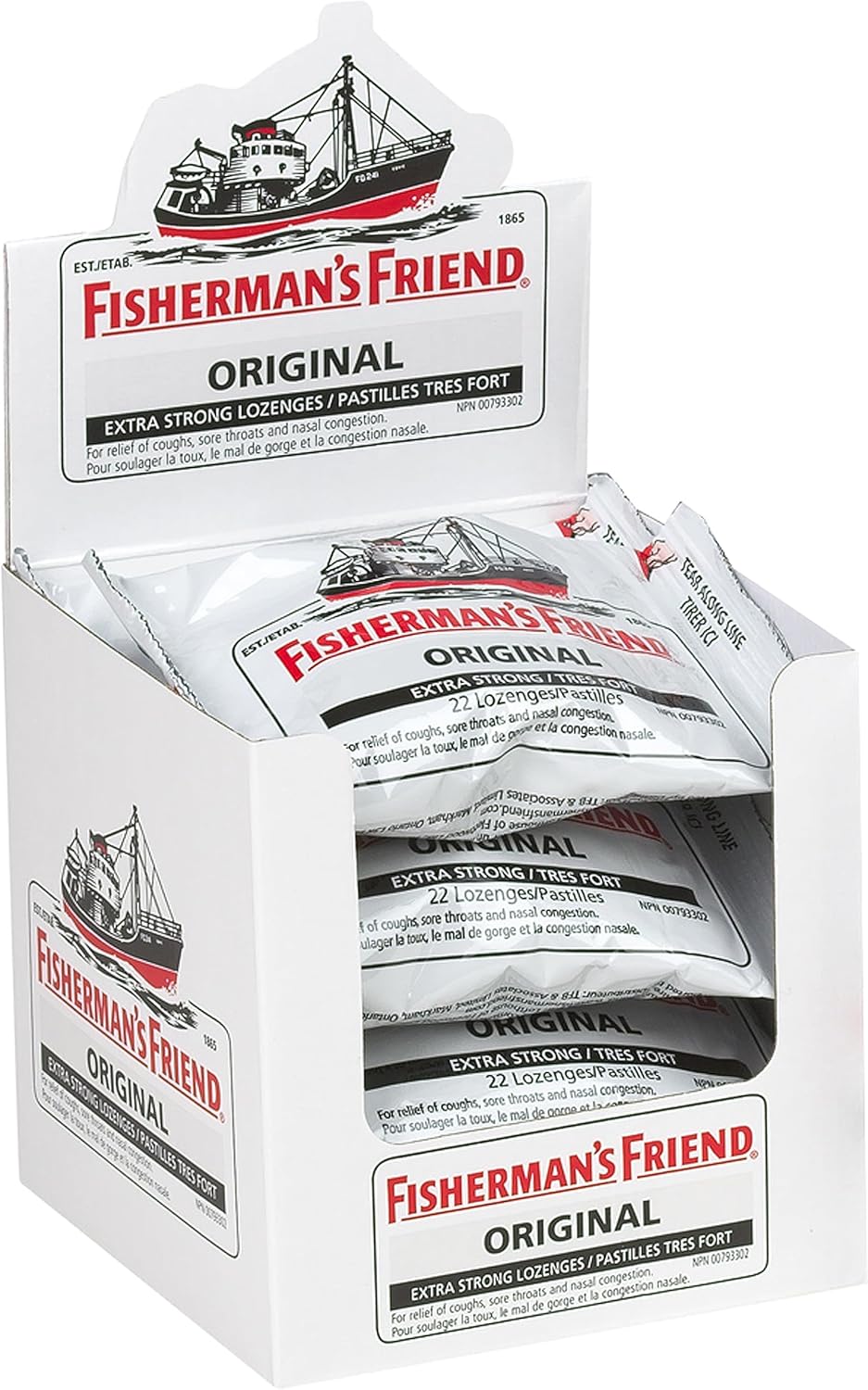 Fisherman’s Friend Original Extra Strong For Temporary Relief of