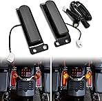 Rear Fender Light Saddlebag Side Light for Ultra FLTRU 14-22, Auxiliary LED Run Brake Turn Lamps Lights for Harley Road King Ultra Limited Electra Glide 2014-2022 Accessories (2PCS)