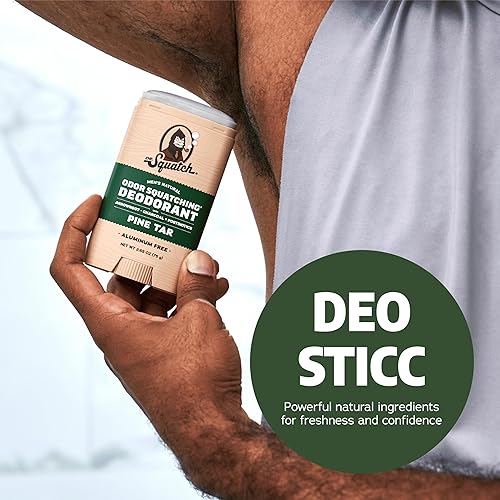 Miniatura 14 de Dr. Squatch Desodorante natural para hombres, sin aluminio, Coconut Castaway + Fresh Falls, 2.65 oz, 2