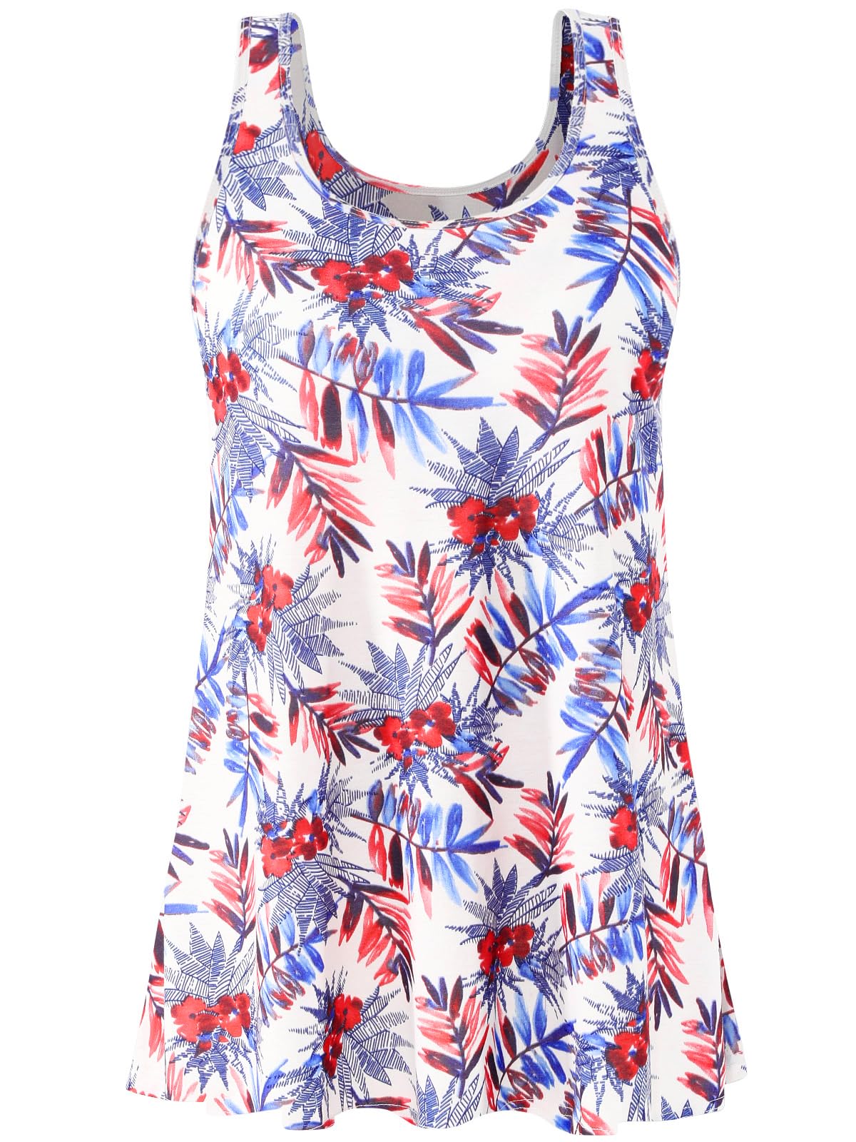Air Curvey Tank Tops for Women Build in Bra Casual Flowy Tank Pleated Loose Fit S-XXXXL