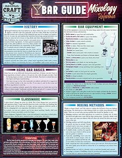 Bar Guide - a Mixology Reference: QuickStudy Laminated Guide