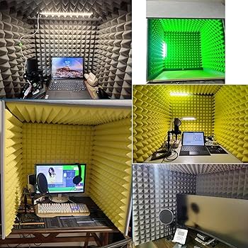 Amazon | 簡易防音室 1人用 防音室 防音ボックス 防音ブース・防音 Amazon | 簡易防音室 1人用 防音室 防音ボックス 防音ブース・防音