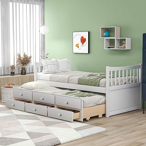 Miniatura 13 de MERITLINE Sofá cama de tapicería de tamaño individual con nido y diseño de carga USB, nido puede ser plano o erigido, sofá cama con tablas, no Beige