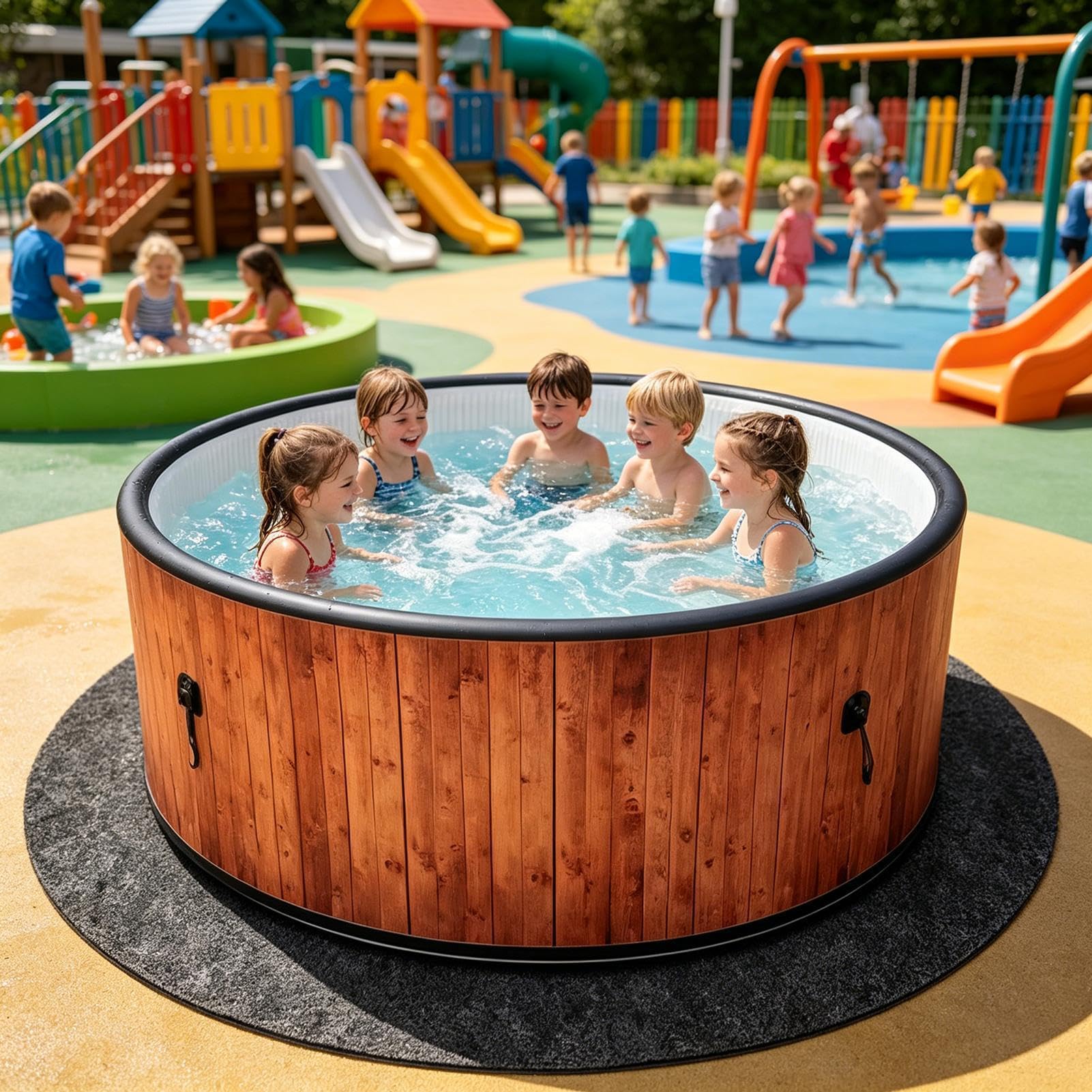 Generisch Tapis de sol en feutre pour piscine
