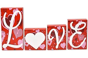 Gift Boutique Love Blocks Wooden