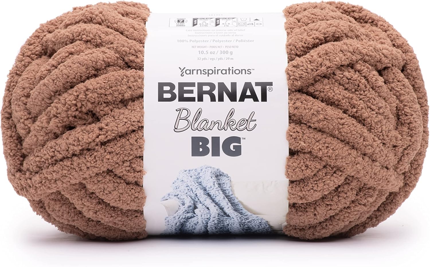 BERNAT Blanket 'Big', Caramel, 300g
