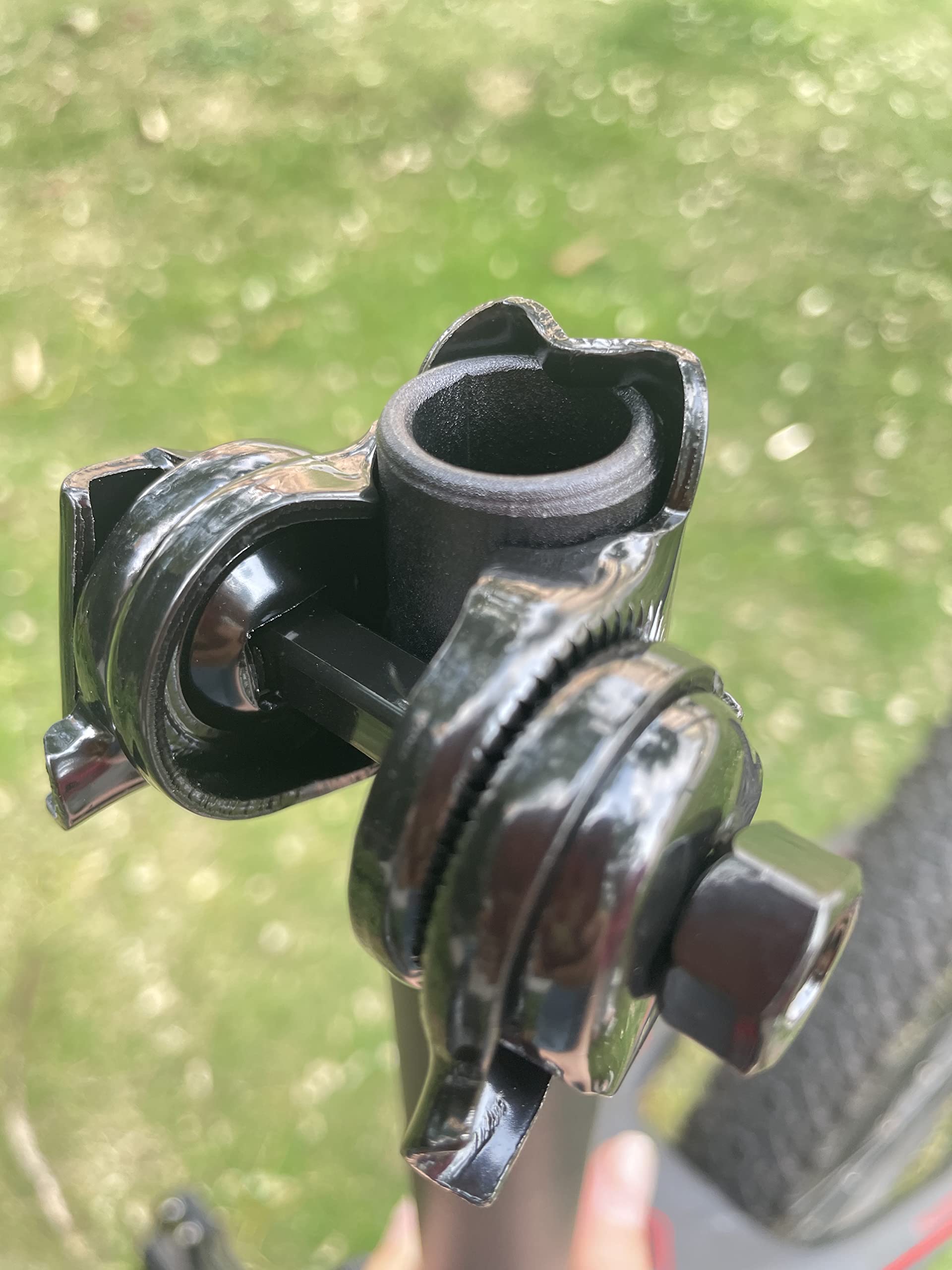 Boeaoen Morsetto per sella, Morsetto per bicicletta 22,2 mm, Adattatore Morsetti per sedile, Pomelli per reggisella