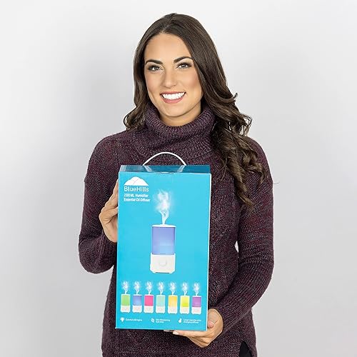 Miniatura 4 de BlueHills Juego de tres difusores de aceite esencial grandes de 67.6fl oz y 77.8fl oz XL, combo de humidificador para habitación grande, hogar con