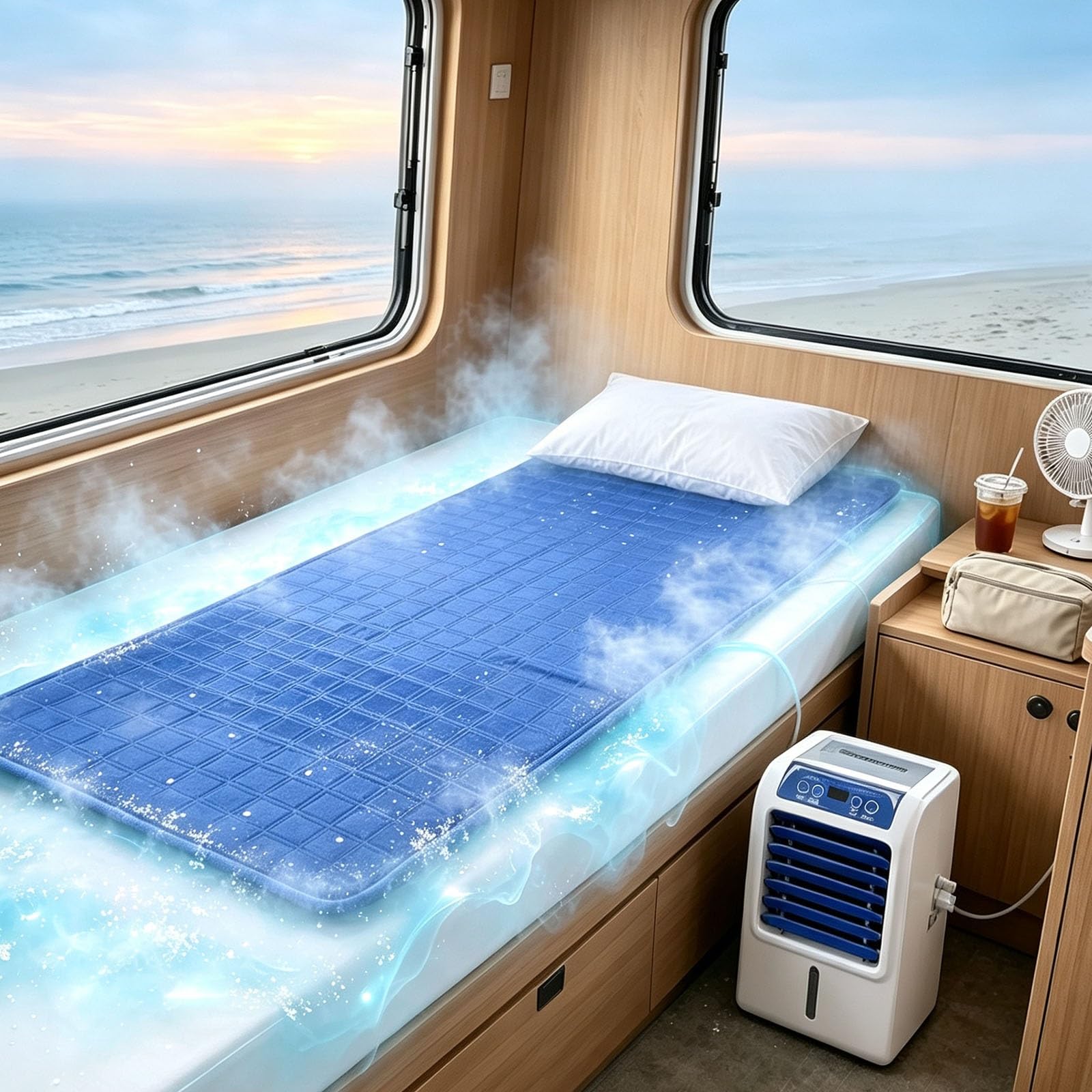 Rsqql One Color Water Cooling Mattress Pad