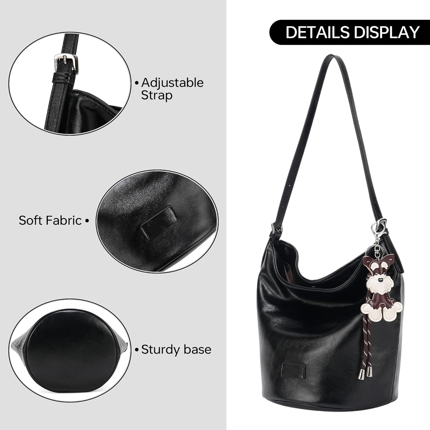 Shoulder Bag for women,Hobo bag Handbag Purse For Everyday Use,Open-top design