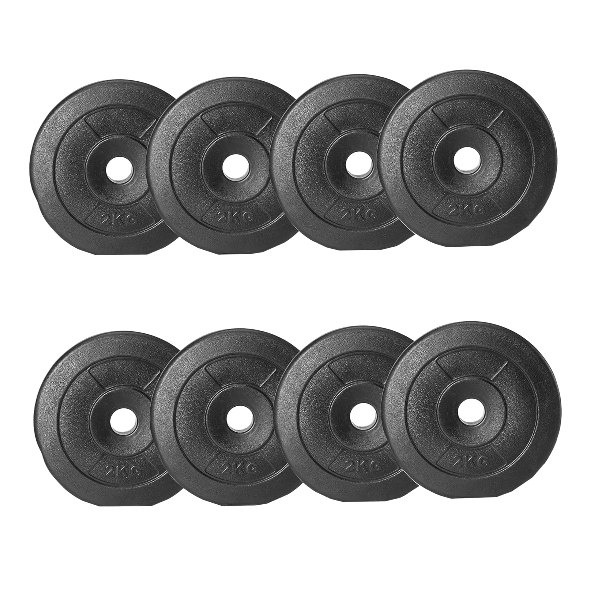 SIMRAN SPORTS Vinyl Coated PVC Dumbbell Plates, 16 Kg Weight Plates, 2Kg X 8 (Black) (B0992RYMSD) Amazon Price History, Amazon Price Tracker
