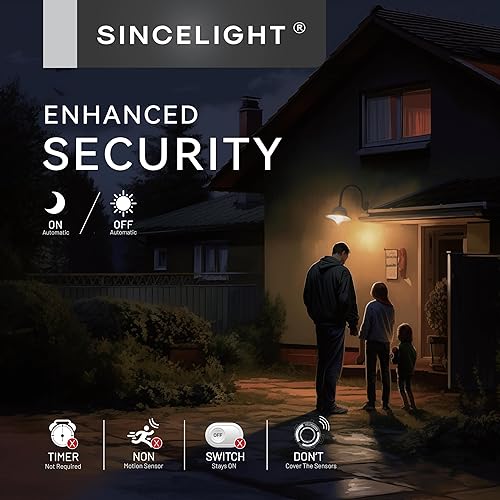 Miniatura 7 de Bombilla LED del atardecer al amanecer con sensor de luz diurna dual  Encendido y apagado automático depende del nivel de luz diurna  9 vatios  6000