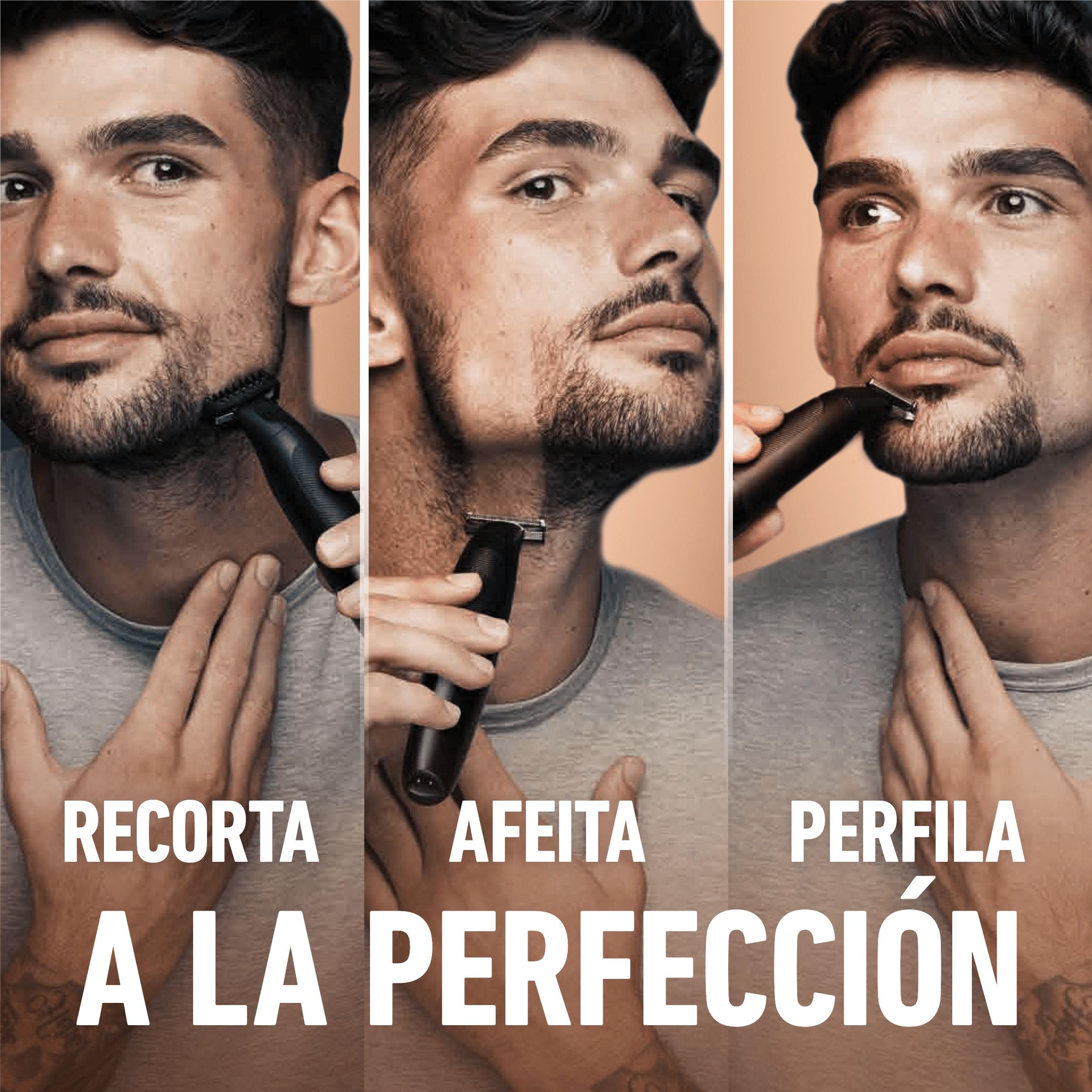 King C. Gillette Kit De Regalo Stubble, Incluye Recortadora De Barba Style Master, 4 Peines Y Crema Hidratante Para Rostro Y Barba De 3 Días