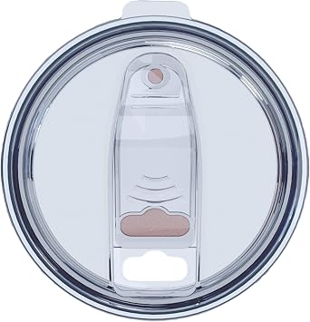 Tumbler Lid for 20 oz Sliding Splash Proof and Straw Friendly - ROSE GOLD