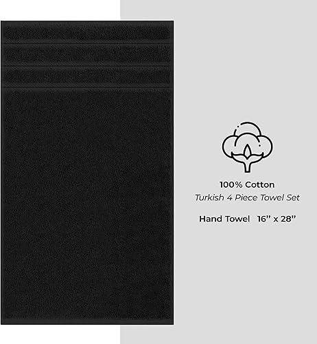 Miniatura 526 de American Soft Linen - Juego de 4 toallas de baño, 100% de algodón turco de 27 x 54 pulgadas, toallas de baño extragrandes, toallas para ducha