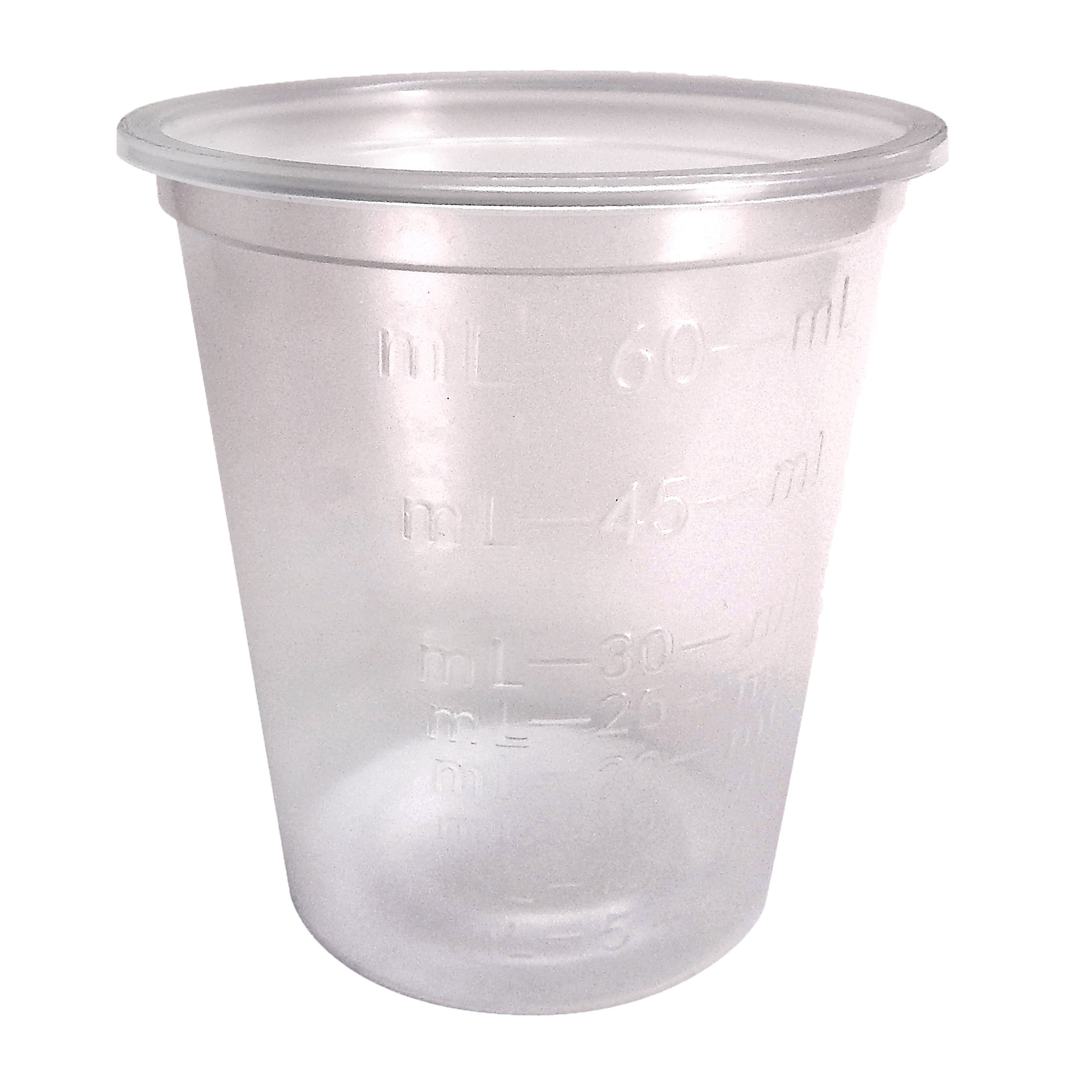 Medegen 02102A Medicine Cup, Translucent, Polypropylene, 2 oz Capcity, Pack of 1150