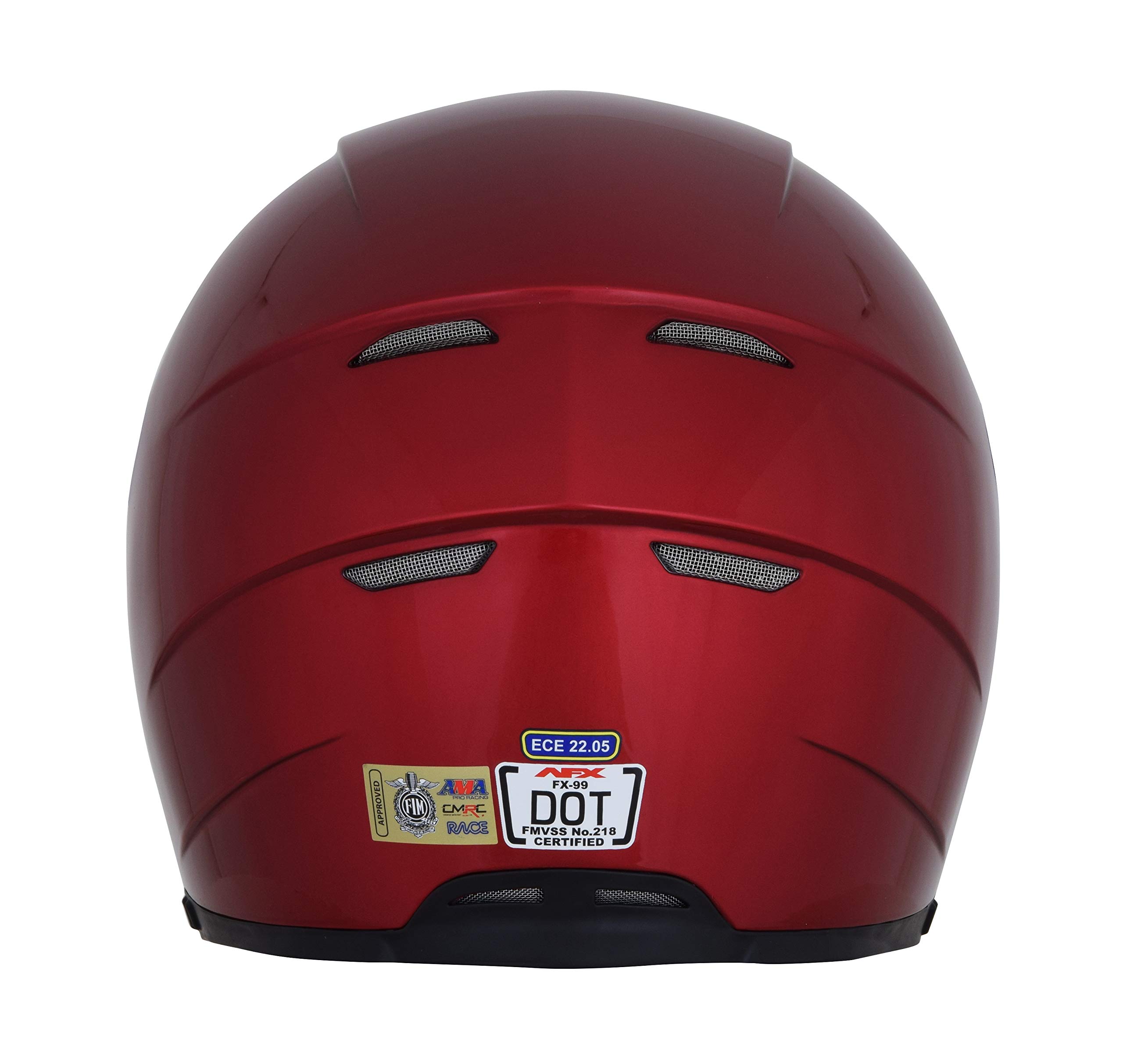 Amazon.com: AFX HELMET FX99 WINE RED SM : Automotive