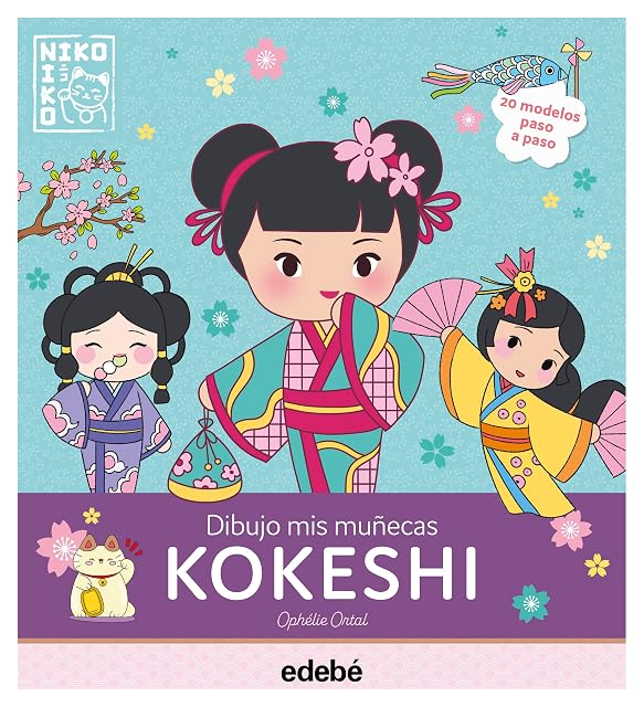 Portada de Dibujo mis muñecas kokeshi