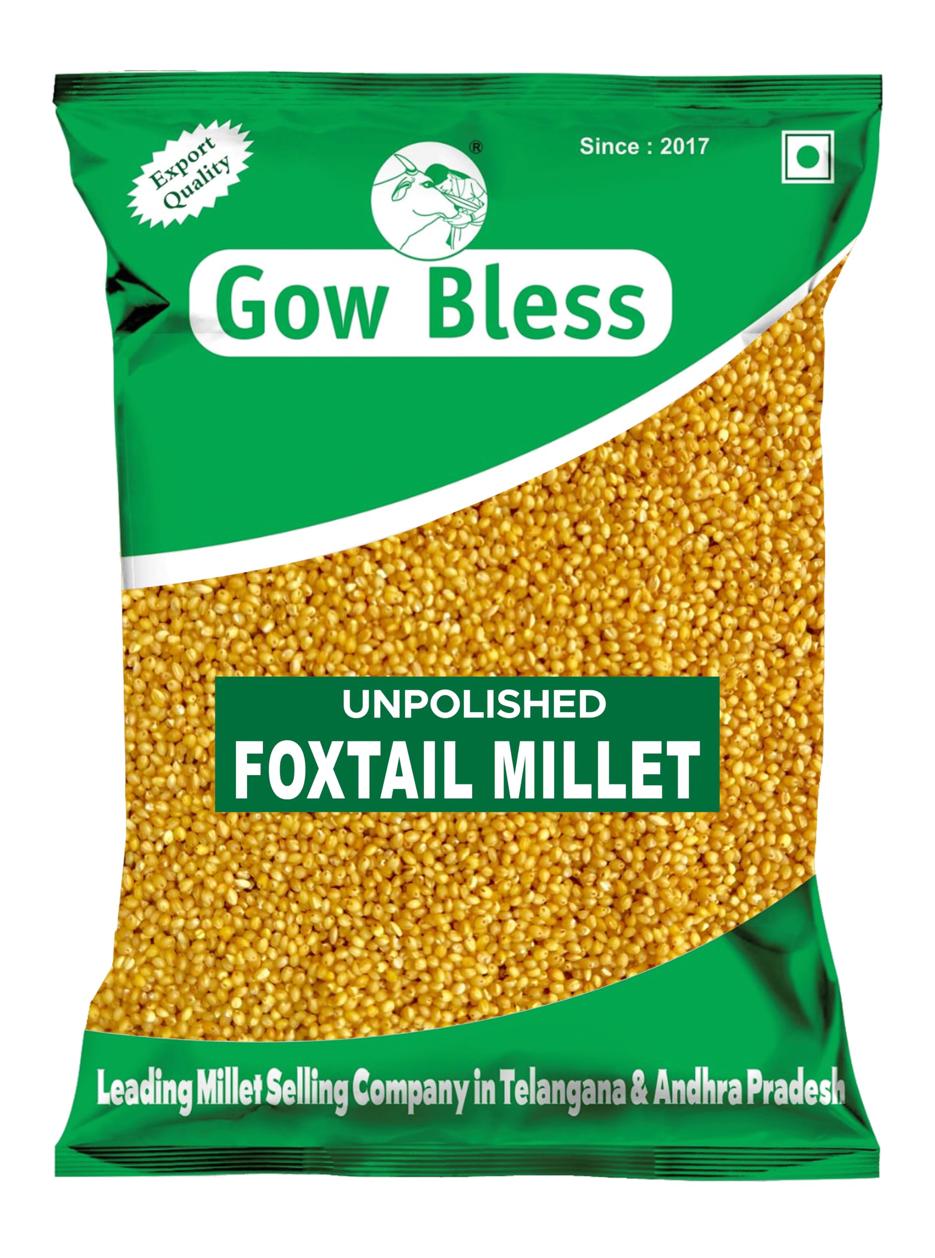 GowBless Foxtail Millet -5KG | High Protein Millet | Weight Loss Friendly | Natural Whole Grain, No Polishing, Export Grade, Telangana Origin, Since 2017-image-34