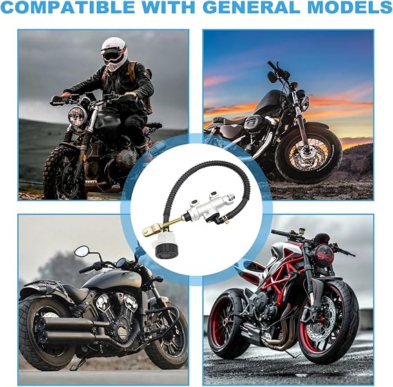Motorcycle Rear Brake Master Cylinder Hydraulic Pump